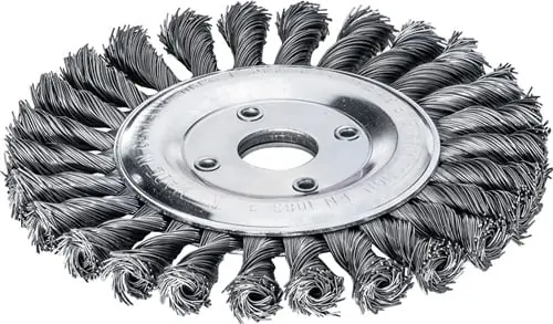 Lessmann Zopfrundbürste Ø125 mm STA 14 mm 12.500 min-¹ - 473211 Abverkauf