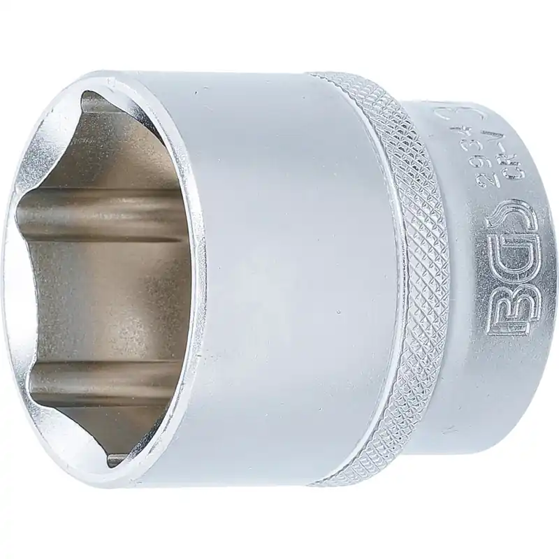BGS Steckschlüssel-Einsatz Sechskant Antrieb Innenvierkant 12,5 mm (1/2") SW 34 mm - 2934 Begrenztes Angebot