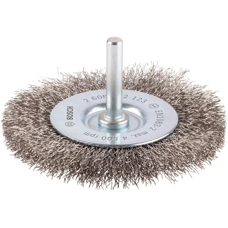 Bosch PRO Stainless Steel clean Scheibenbürste 80 x 0,20 mm gerader Schaft - 2608622123 Rabatt