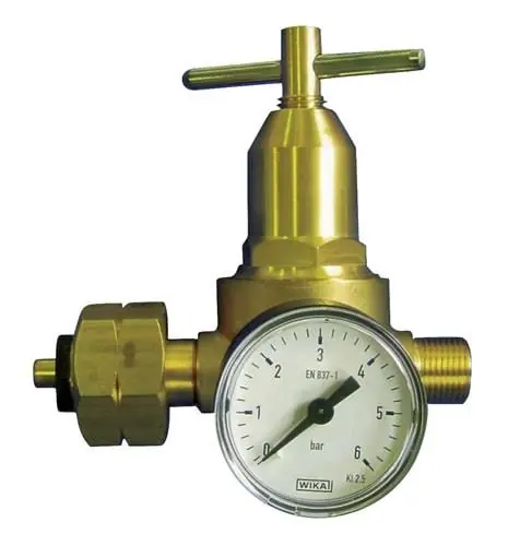 GCE KAYSER Propankleindruckregler mit Manometer - 44412 Sonderangebot