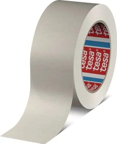 TESA Verpackungsklebeband Papierpack 4713 weiß L.50 m B.50 mm - 04713-00004-00 Top-Seller