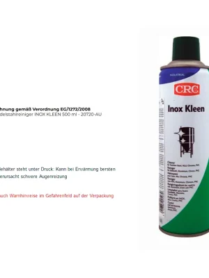 Geprüft CRC Edelstahlreiniger INOX KLEEN 500 ml - 20720-AU