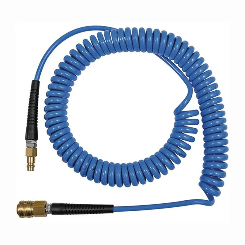 Kostenloser Versand Riegler Spiralschlauch-Standardkupplung-Set PU Ø 10 x 6,5 Länge 7,5 m - 158180