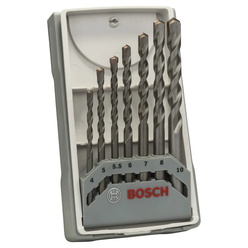 Billig Bosch Betonbohrer CYL-3 Set Silver Percussion 7tlg. 4, 5, 5,5, 6, 7, 8, 10 mm - 2607017083