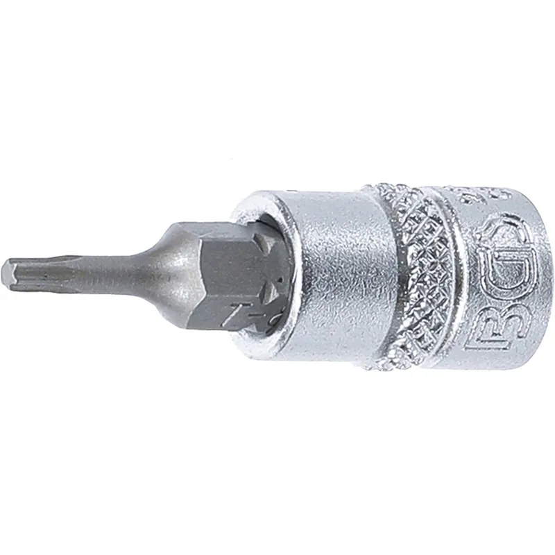 BGS Bit-Einsatz Antrieb Innenvierkant 6,3 mm (1/4") T-Profil (für Torx) T8 - 2589 Garantierte Lieferung