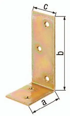 GAH Alberts Balkenwinkel L240x160 mmmm B.50mm ungleichschenklig STA roh - 334154 Expressversand
