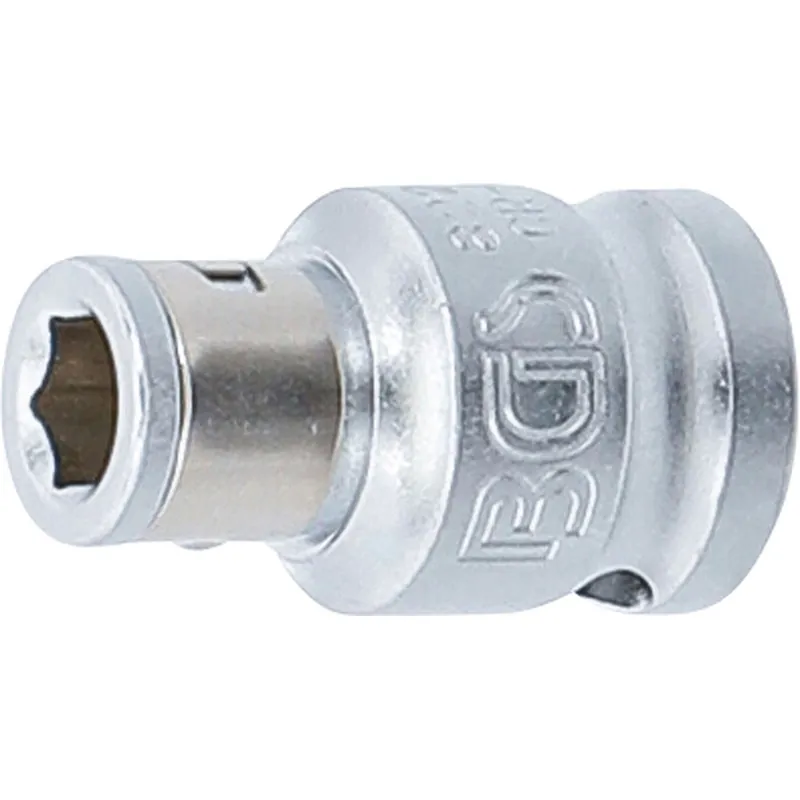 BGS Bit-Adapter mit Haltekugel Innenvierkant 10 mm (3/8") Innensechskant 6,3 mm (1/4") - 8225 Jetzt Kaufen