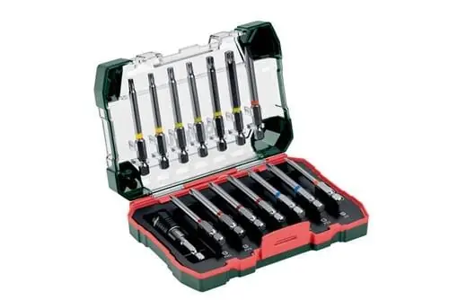 Bestpreis Bitsortiment 15teilig m.langen Bits METABO