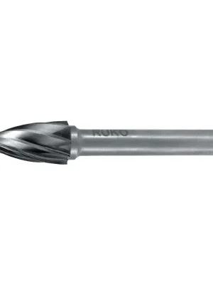 Direktkauf RUKO Hartmetall-Frässtift SPG Ø 6 mm Kopflänge 18 mm Schaft-Ø 6 mm Verzahnung Alu - 116025A