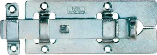 BURG-WÄCHTER Schlossriegel L.100 mm B.42 mm Stahl verzinkt - SR 100 SB Expressversand