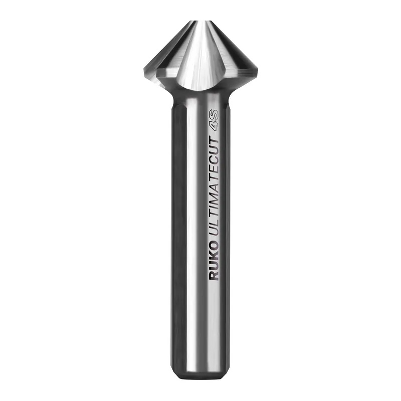 Sonderaktion RUKO ULTIMATECUT Kegel- und Entgratsenker 4S HSS DIN 355 90° Ø 12,4 mm - 102876