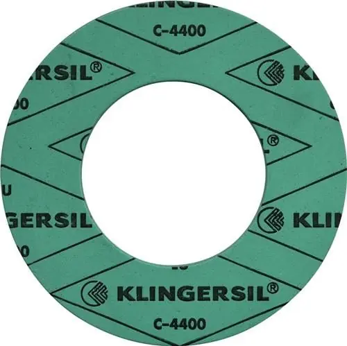 KLINGER Flachdichtring C-4400 DIN2690 Abmessung 168 x 115 x 2 - 1298168 Markenprodukt