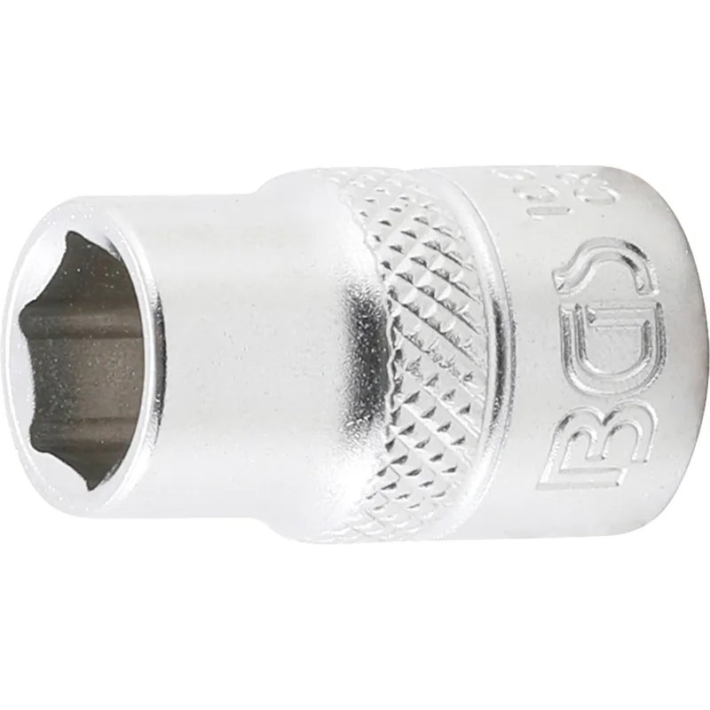 BGS Steckschlüssel-Einsatz Sechskant Antrieb Innenvierkant 10 mm (3/8") SW 10 mm - 10610 Preiswert