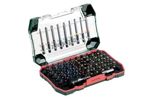 Bitsatz 71tlg. Bit-L.25mm m.Bithalter65mm S2-Stahl Farbcodierung Bithalter Bestpreis