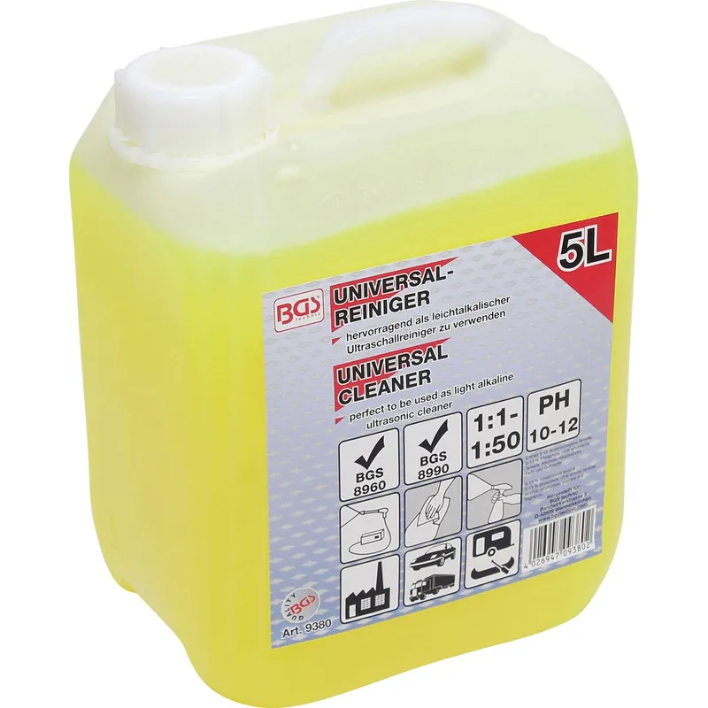 Günstig BGS Universal-Reiniger 5 l für Hochdruckreiniger und Ultraschallreiniger - 9380