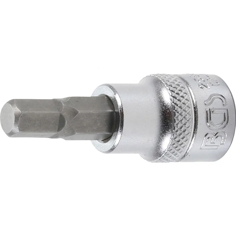 BGS Bit-Einsatz Antrieb Innenvierkant 10 mm (3/8") Innensechskant 7 mm - 2580 Begrenztes Angebot