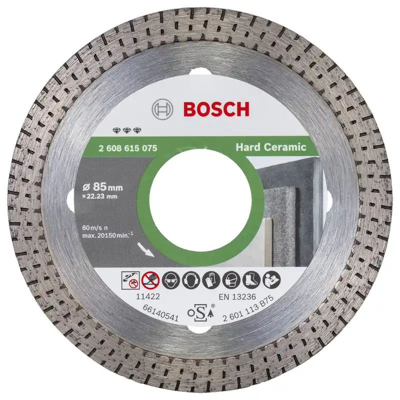 Bosch Diamanttrennscheibe 85x22,23 Best f. Hard Ceramic - 2608615075 Nur Für Kurze Zeit