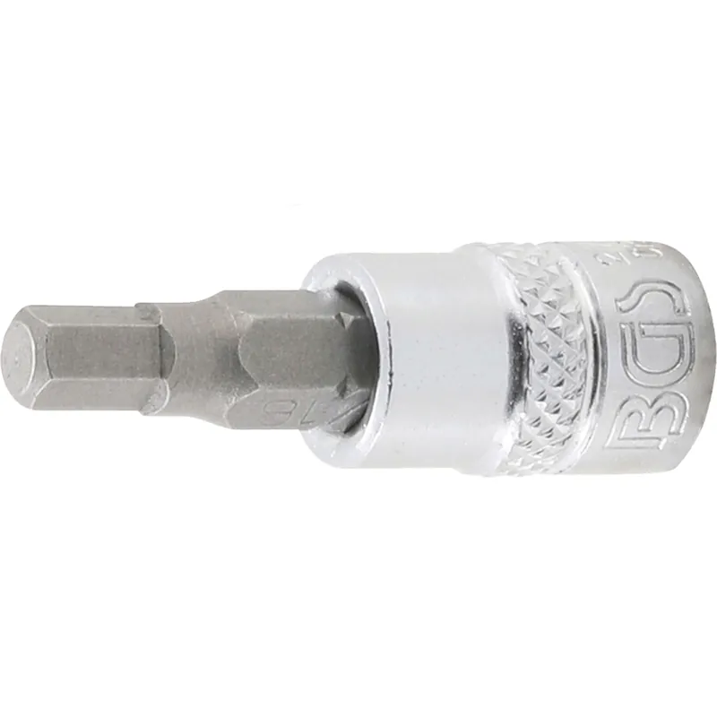 Meistverkauft BGS Bit-Einsatz Antrieb Innenvierkant 6,3 mm (1/4") Innensechskant 3/16" - 2743