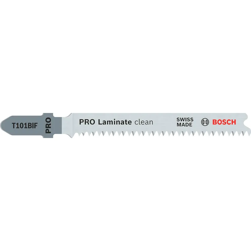 Bosch PRO Laminate clean T101BIF Stichsägeblatt 83 mm 5-tlg. - 2608636431 Finale Aktion
