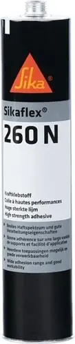 Konstruktionskleber Sikaflex®-260 N schwarz 300 ml Kartusche SIKA Top-Preis