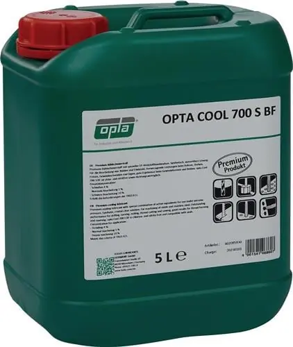 Premium Kühlschmierstoff Cool 700 S BF wassermischbar 5l Kanister OPTA Jetzt Bestellen