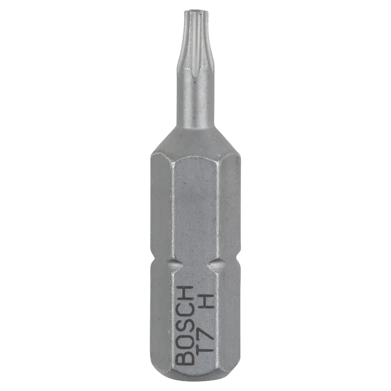 Preisknaller Bosch 2x Security-Torx-Schrauberbit Extra-Hart, T7H, 25 mm - 2608522006