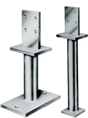 Beliebt SIMPSON Strong-Tie Stützenfuß PIS/PISB 100x80x10mm STA st.verz.z.Bet. - PIS70G-B