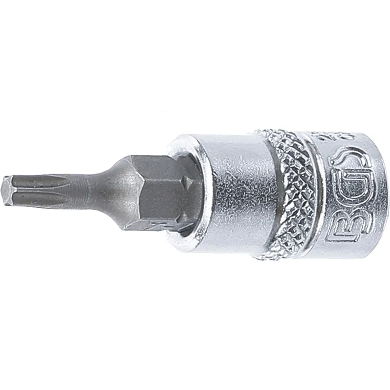 Kracherpreis BGS Bit-Einsatz Antrieb Innenvierkant 6,3 mm (1/4") T-Profil (für Torx) T15 - 2591