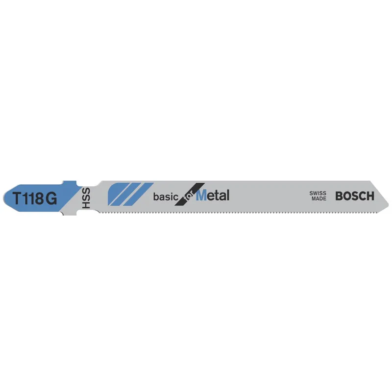 Bosch 3x Stichsägeblatt T 118 G Basic for Metal - 2608631674 Sofort Bestellen