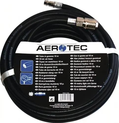 Solange Der Vorrat Reicht AEROTEC Druckluftschlauch ID 13mm L.10m Kuppl.DN 7,2 - 2005745