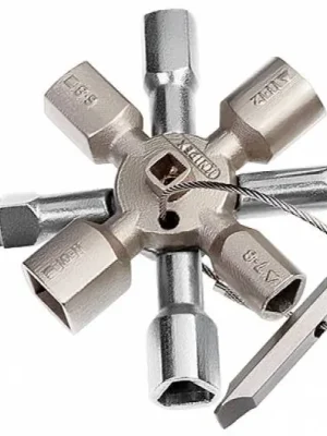 Saisonangebot Knipex Schaltschrank-Schlüssel TwinKey - 001101
