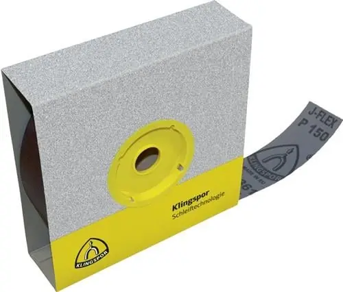 Markenprodukt Schleifgeweberolle KL 361JF 25mm K.240 f.Metall Korund KLINGSPOR