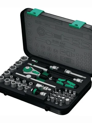 Wera Steckschlüsselsatz Zyklop Speed 42tlg. 1/4″ SW 4-14 mm Anzahl Zähne 72 6-kant - 5003533001 Beliebt