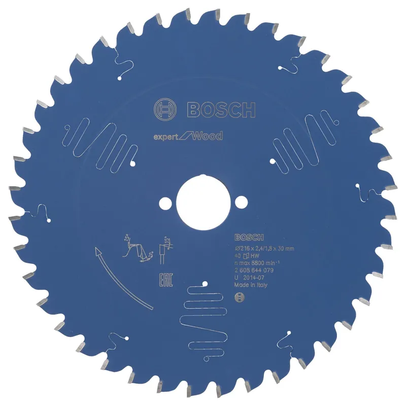 Bosch Kreissägeblatt Expert for Wood für Kapp- und Gehrungssägen 216 x 30 x 2,4 mm 40 - 2608644079 Must-Have