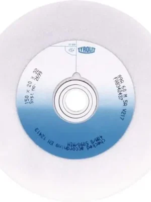 TYROLIT Schleifbockscheibe Ø 125 x B 20 x 32 mm Körnung 60 Aluminiumoxid - 2536 Nur Heute