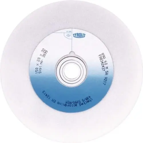 TYROLIT Schleifbockscheibe Ø 125 x B 20 x 32 mm Körnung 60 Aluminiumoxid - 2536 Nur Heute