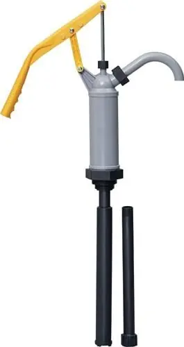 REILANG Handhebelfasspumpe PP Heizöl/Diesel/Petrolium/Hydrauliköl - 35205 Top-Angebot