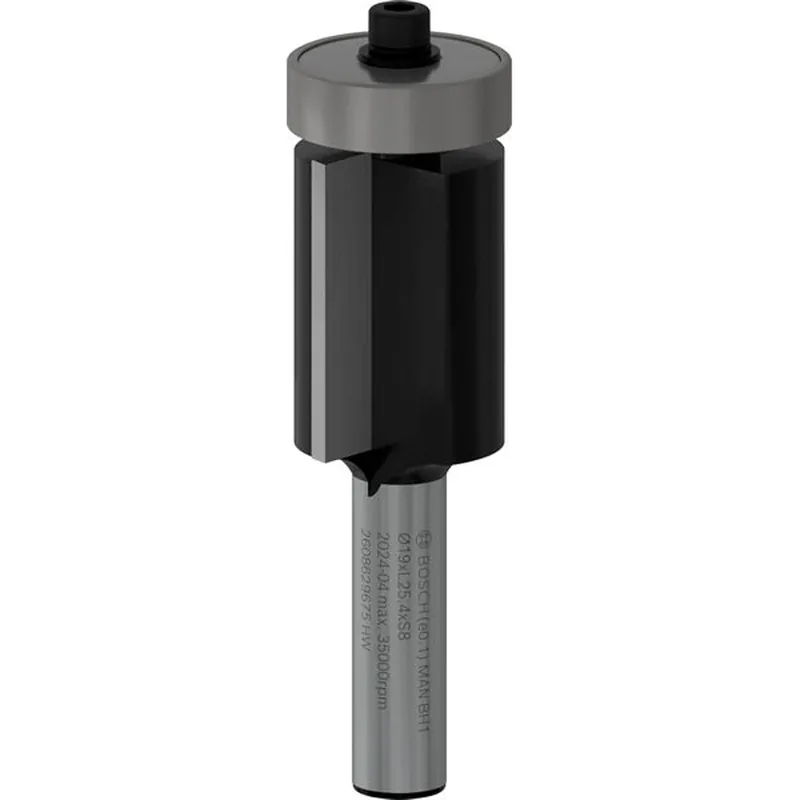 Bosch PRO Bündigfräser mit untenliegendem Führungskugellager Ø 19 x L 25,4 Schaft 8 mm - 2608629675 Kostenloser Versand