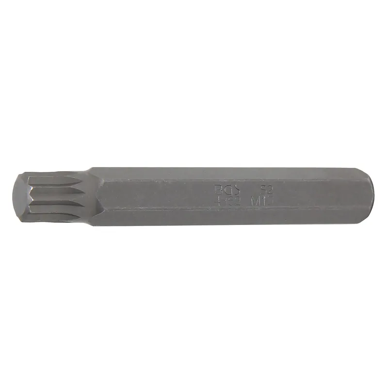 Kostenloser Rückversand BGS Bit Länge 75 mm Antrieb Außensechskant 10 mm (3/8") Innenvielzahn (für XZN) M10 - 4862