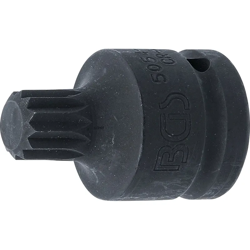 Saisonangebot BGS Kraft-Bit-Einsatz Antrieb Innenvierkant 20 mm (3/4") Innenvielzahn (für XZN) M18 - 5054-M18