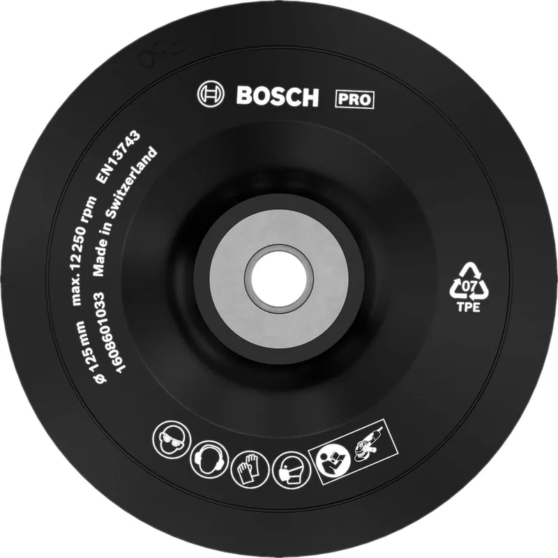Sichere Zahlung Bosch PRO Backing Pad weich 125 mm M14 weich - 1608601033