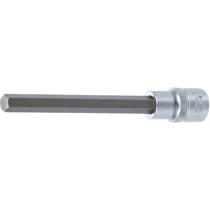 BGS Bit-Einsatz Länge 140 mm Antrieb Innenvierkant 12,5 mm (1/2") Innensechskant 10 mm - 5184-H10 Sichere Zahlung
