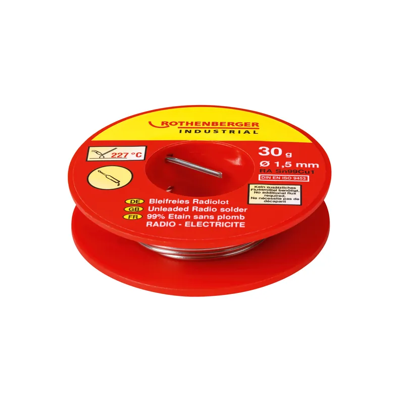 ROTHENBERGER Industrial Bleifreies Radiolot 30g - 1000002350 Begrenztes Angebot