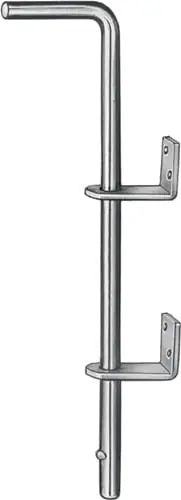 VORMANN Bodenschieber L400xS16mm STA blau verz - 000088001Z Sonderangebot