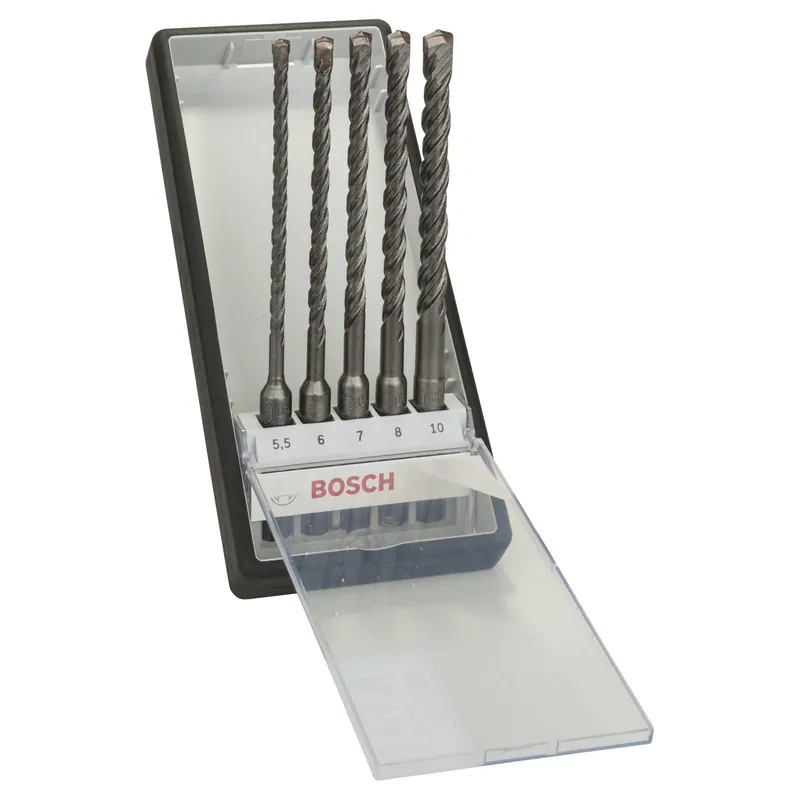 Bosch Hammerbohrer-Robust Line-Set SDS plus-5 5tlg. 5,5 - 10 mm - 2607019929 Sonderaktion