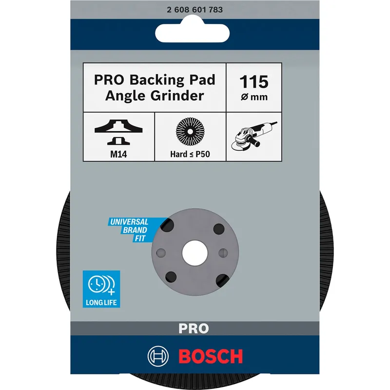 Top-Preis Bosch PRO Backing Pad hart 115 mm M14 hart - 2608601783