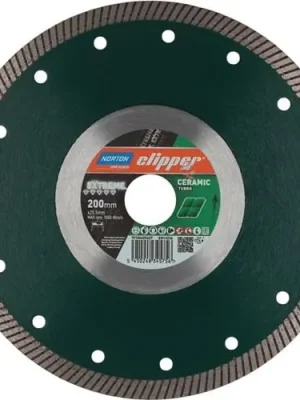 NORTON CLIPPER Diamanttrennscheibe Extreme Ceramic Turbo D200mm Bohr25,4mm 1,4mm - 70184625427 Garantierte Lieferung