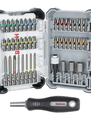 Zertifiziert Bosch Extra Hard Schrauberbit-Set 44+1tlg. - 2607017732