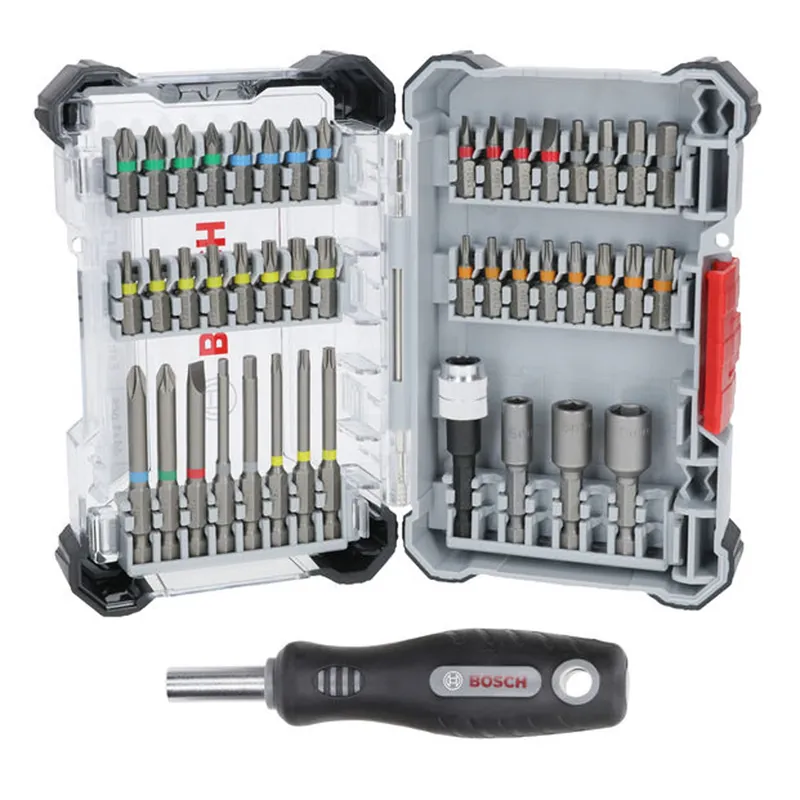 Zertifiziert Bosch Extra Hard Schrauberbit-Set 44+1tlg. - 2607017732