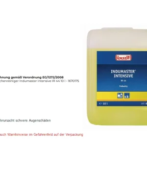 BUZIL Küchenreiniger Indumaster Intensive IR 44 10 l - 1670175 Top-Preis